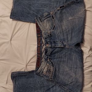 Rock Revival Jeans- W 34 x L 30- Paul Straight